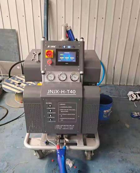 九旭T40 建筑節(jié)能聚氨酯噴涂機(jī)設(shè)備提高材料的能效率(圖2) 九旭T40聚氨酯噴涂機(jī)設(shè)備